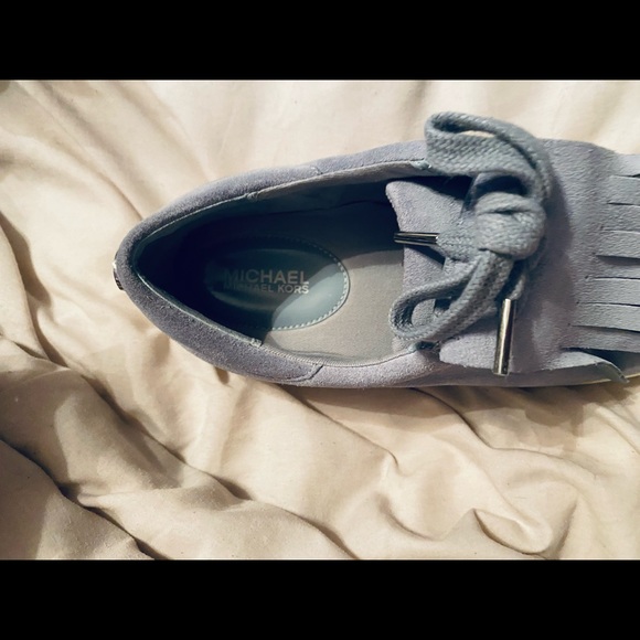 Michael Kors Suede Sneakers - Picture 8 of 8